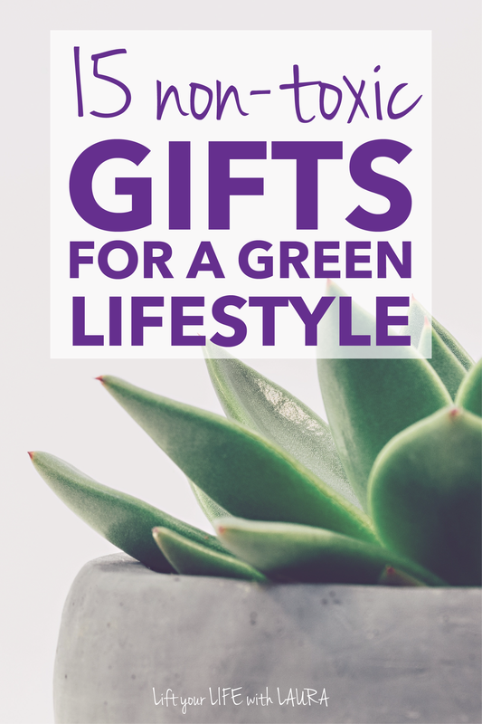 15 green living gifts, holiday gift guide friend. Non toxic christmas gifts to share with your friends.