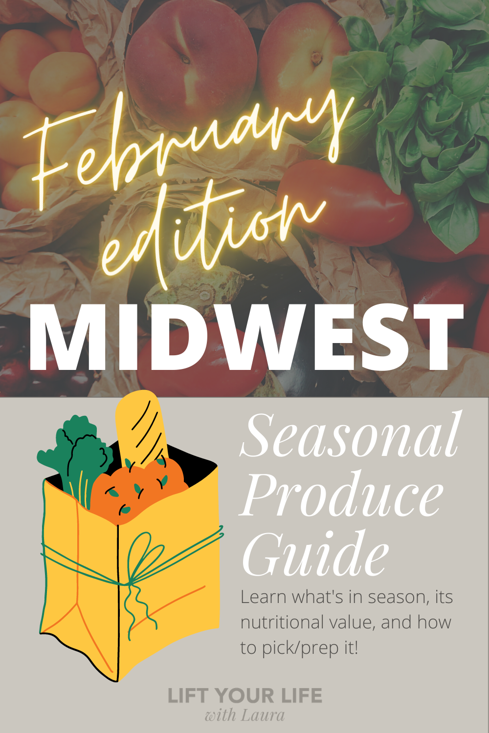 Yes, it's still cold, but the promise of spring is closer for us Midwesterners!  Some of February's produce is the same as January, but this month we have the lovely addition of Endive and Radicchio. Seasonal produce guide midwest, seasonal produce guide february, seasonal produce guide, midwest seasonal produce, midwest food, midwest foodie blog, midwest food recipes, midwest food main dishes, ohio food recipes, ohio food recipes taste of home
