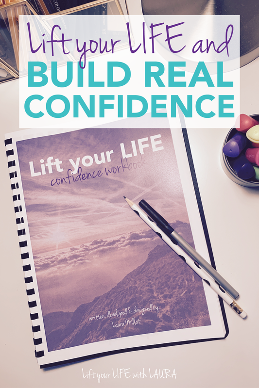 Self confidence activities, 6 week self confidence challenge.  Confidence workbook for women.  Gain confidence women.  #confidence